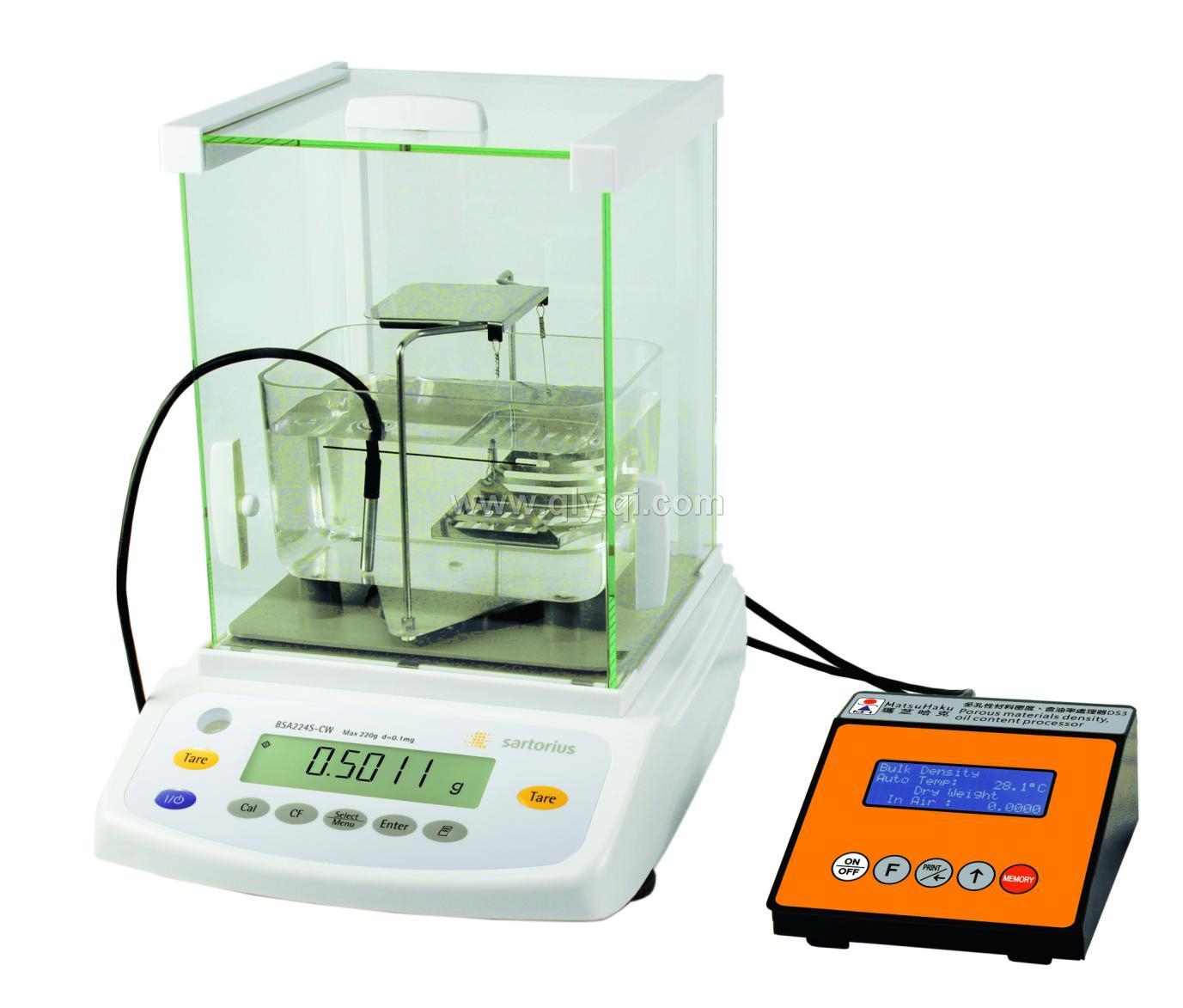 德國Sartorius賽多利斯BSA-DS3系列電子密度、含油率、孔隙率、吸水率測試儀,德國，賽多利斯