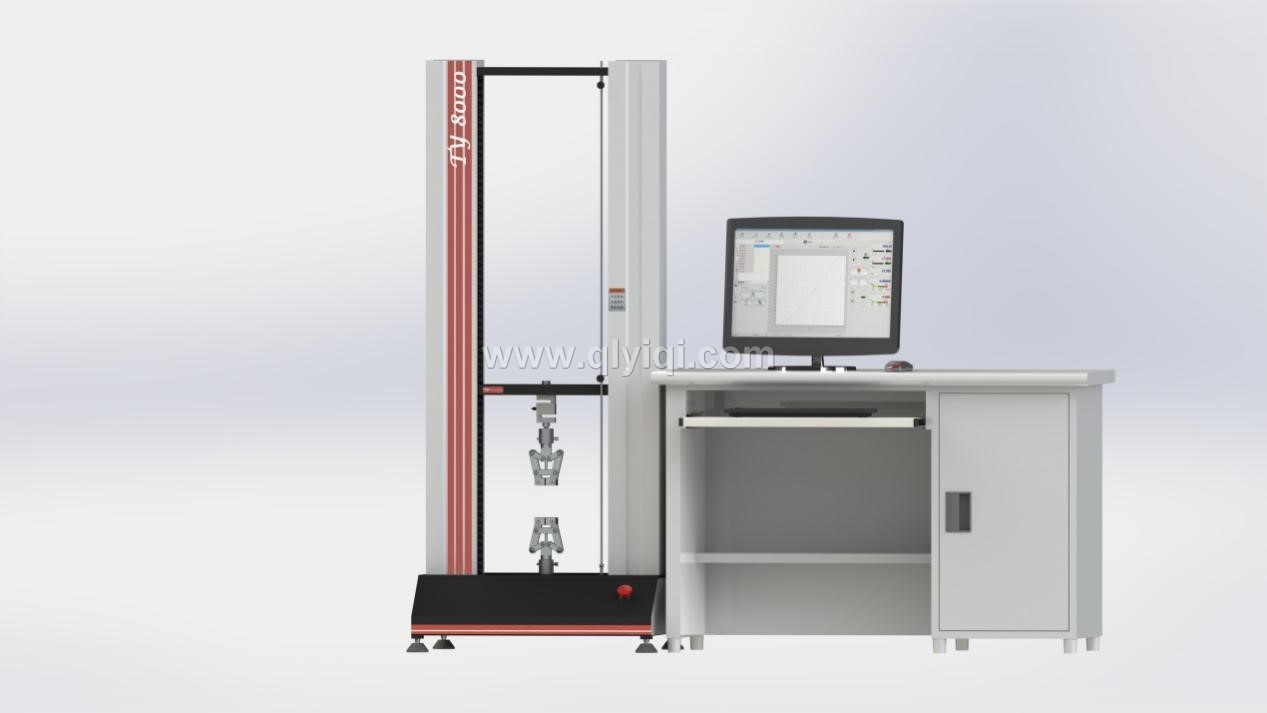 QL8000-B電子式萬能試驗(yàn)機(jī)5KN  變頻控制材料試驗(yàn)機(jī)